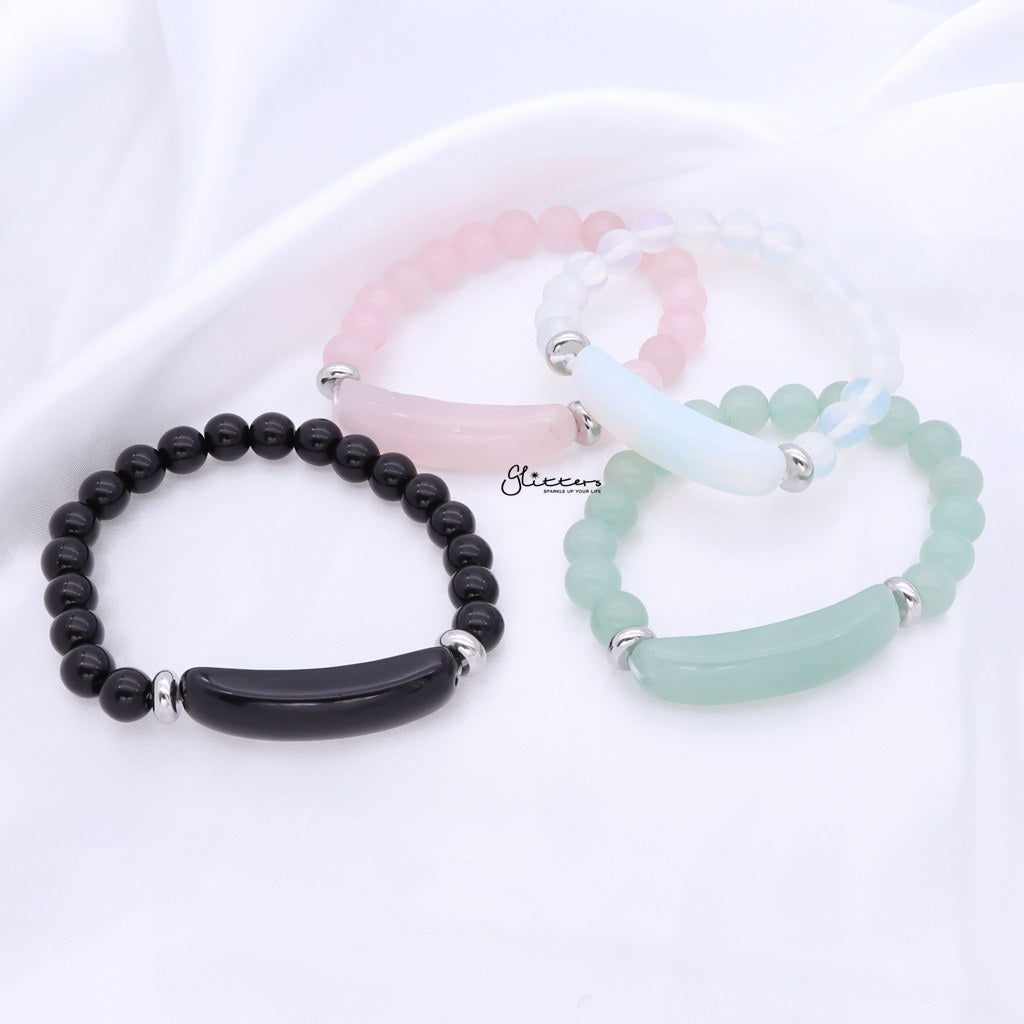 Opalite Semi Precious Stone Bracelet-Bracelets-3-Glitters