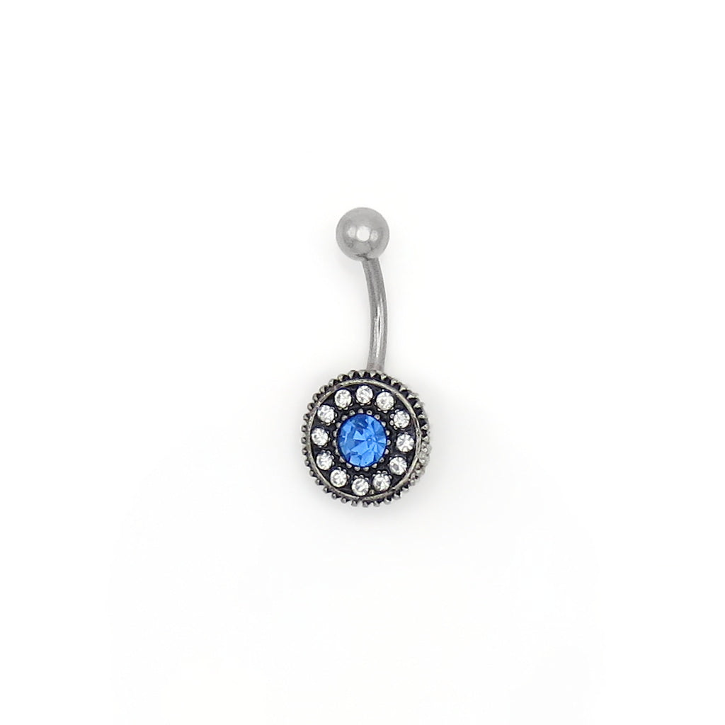 Gemstone Belly Button Rings-Belly Rings-3-Glitters