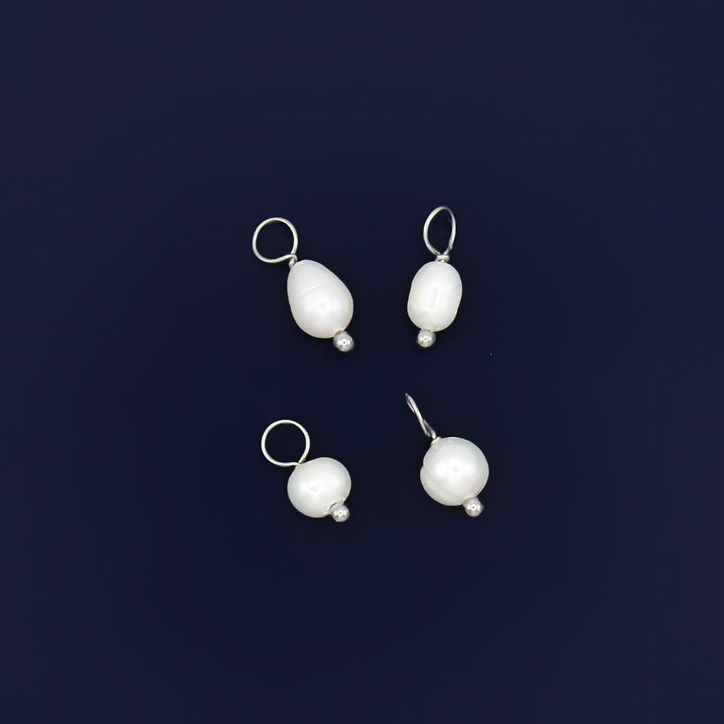 Natural Baroque Freshwater Pearl Charms for DIY Jewellery