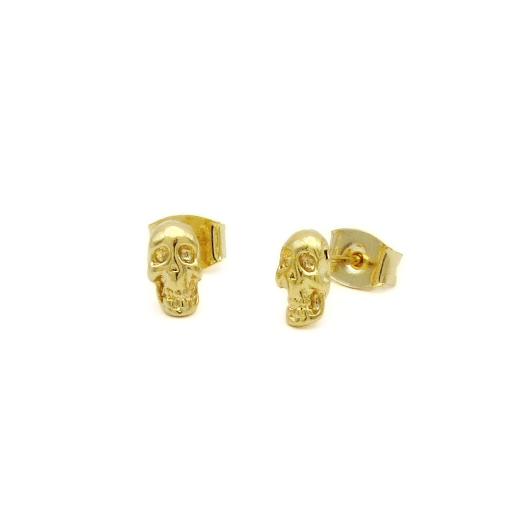 Skull Stud Earrings-Stud Earrings-3-Glitters