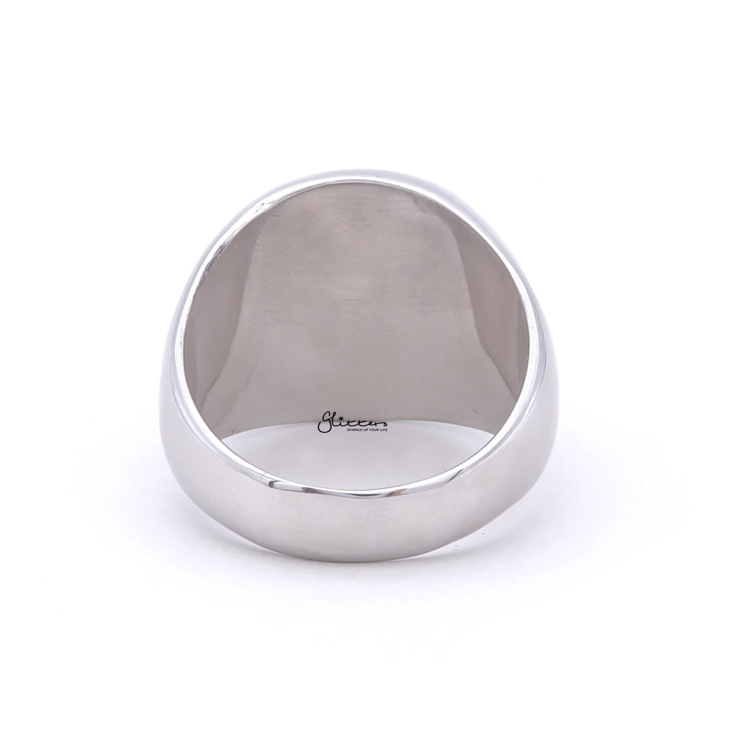 Stainless Steel Masonic Ring-Stainless Steel Rings-4-Glitters