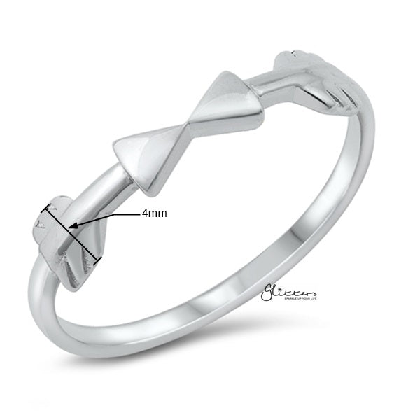 925 Sterling Silver Arrows Rings-Jewellery, Rings, Sterling Silver Rings, Women's Jewellery, Women's Rings-ssr0043-03_New-Glitters