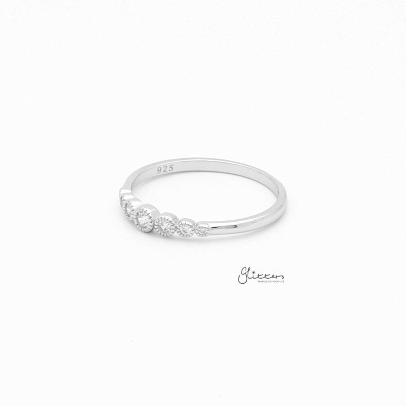 Sterling Silver Round CZ Ring-Cubic Zirconia, Jewellery, Rings, Sterling Silver Rings, Women's Jewellery, Women's Rings-ssr0056-2_800-Glitters