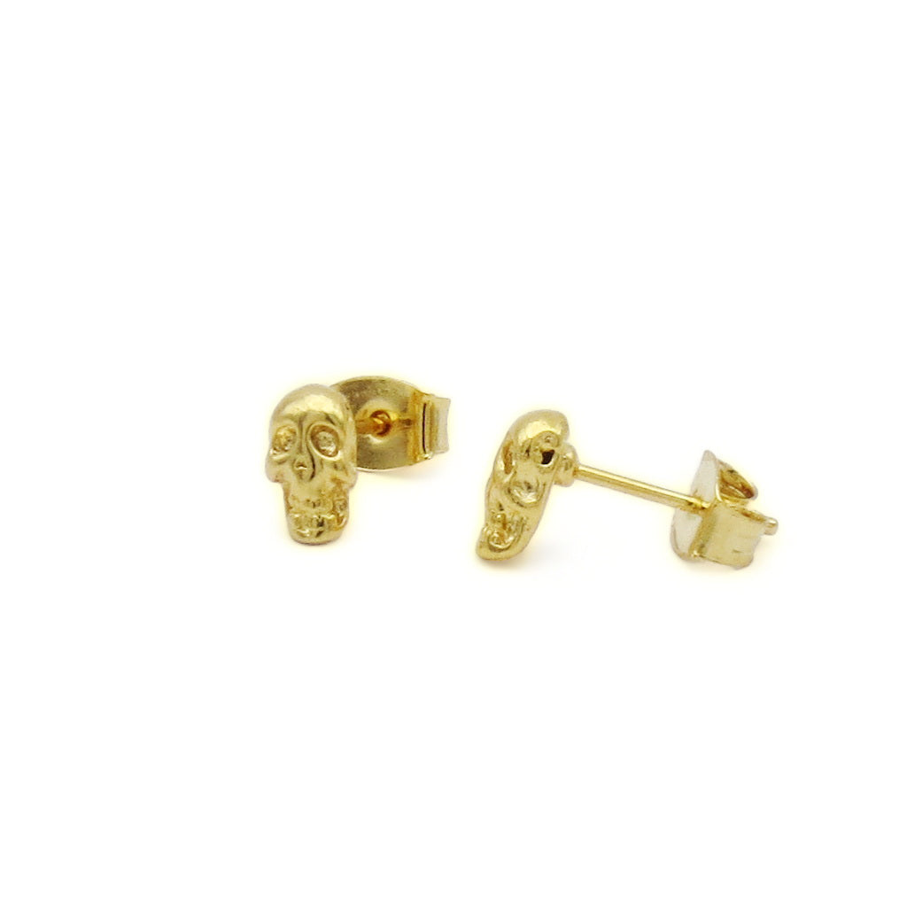Skull Stud Earrings-Stud Earrings-4-Glitters
