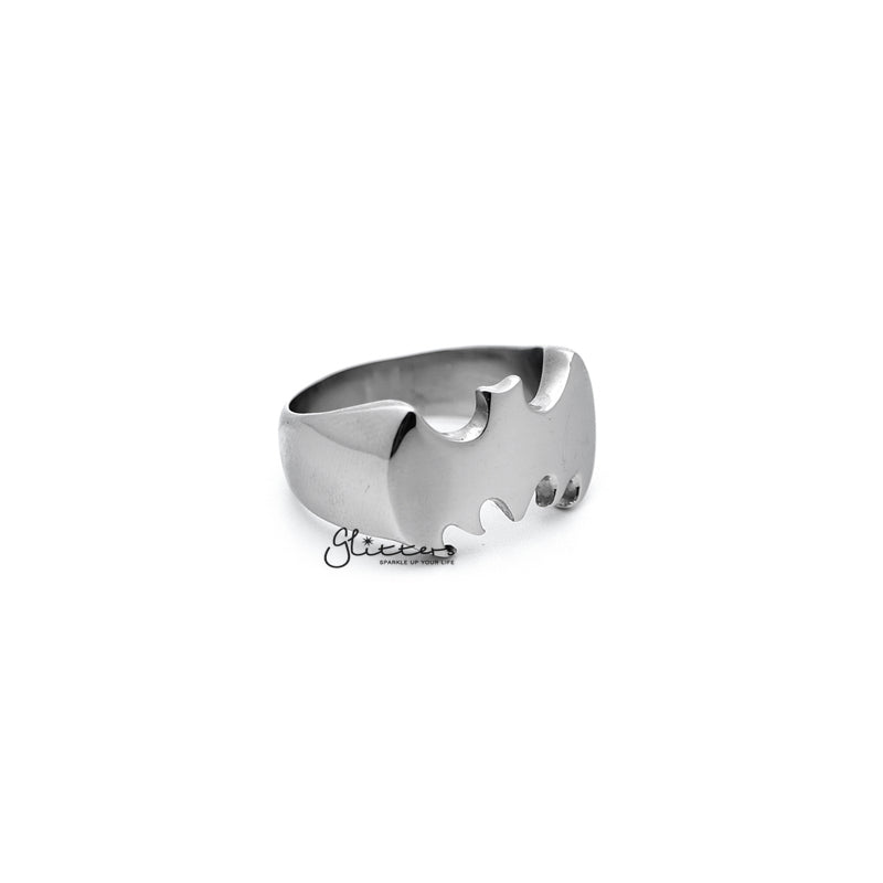 Stainless Steel Glossy Batman Casting Men's Rings - Silver-Jewellery, Men's Jewellery, Men's Rings, Rings, Stainless Steel, Stainless Steel Rings-SR0010_800-03_693a3dff-8bdc-4da8-a671-4e55b8556a1d-Glitters